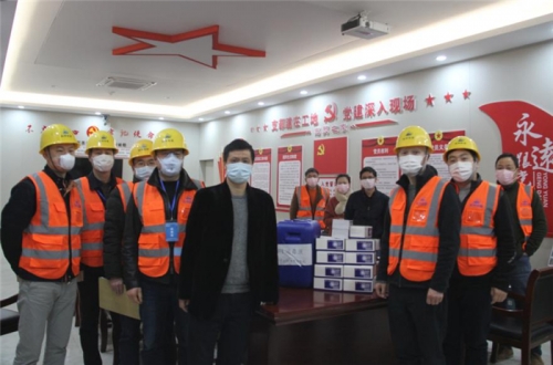 【防疫复工两手抓】欧博ABG集团所属杭安公司领导赴之江实验室一期工程—园区工程（西区）机电安装项目部调研检查疫情防控和复工工作