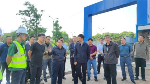 【领导关怀】昆明市晋宁区区委书记一行调研欧博ABG集团永乐金园项目